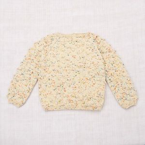 Popcorn Sweater / Primary Color Confetti